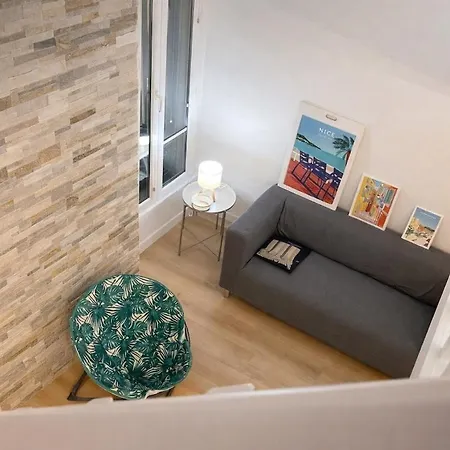 Deluxe Studio, Renove, Au Coeur Du Centre-ville, Centre Appartement Nice